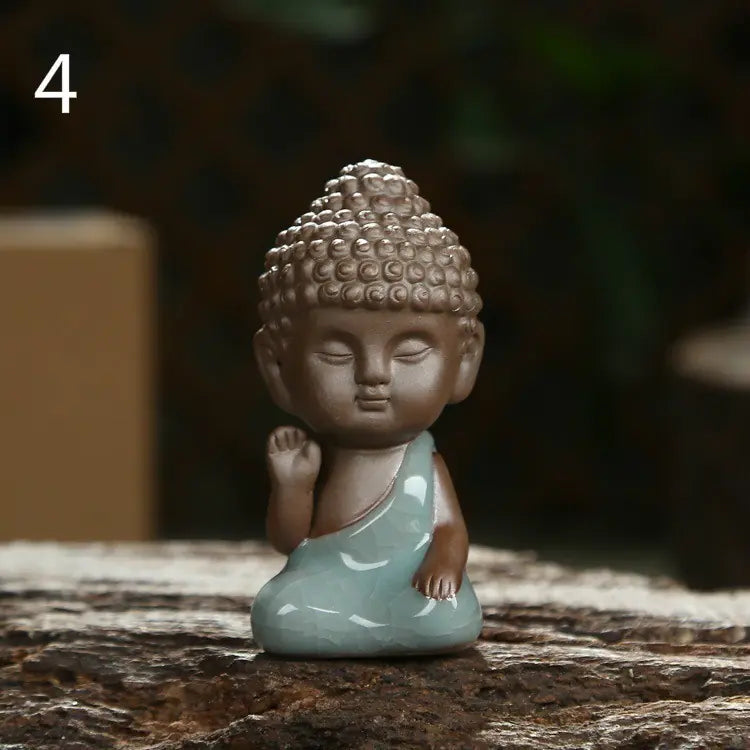 Ceramic Craft, Creative Ornament, Small Buddha