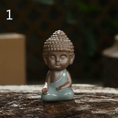Ceramic Craft, Creative Ornament, Small Buddha
